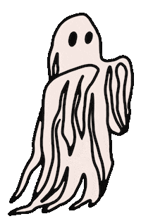 Halloween Ghost Sticker