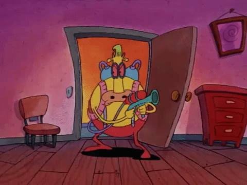 rockos modern life nicksplat GIF