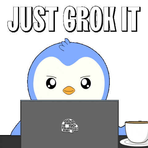 Coding Artificial Intelligence Sticker by Pudgy Penguins