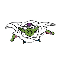 lets go piccolo Sticker by Kevin Carter