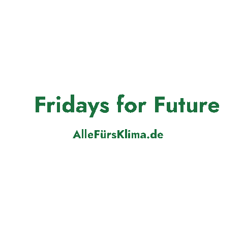 20 September Fridays For Future Sticker by SommerKongress