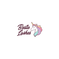 Beauty Unicorn Sticker by 2hdlashes