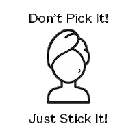Peace Out Wink Sticker by peaceoutskincare