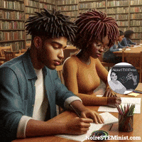 Studying College Students GIF by NoireSTEMinist