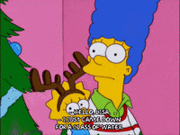 avoid homer simpson GIF