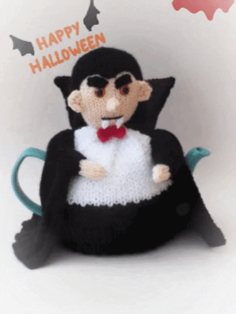Christopher Lee Halloween GIF by TeaCosyFolk