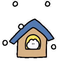 Snow Winter Sticker by おめがちゃん