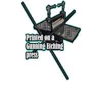 Ironbridgeprintmakers lino etching printmaker ironbridgefinearts Sticker