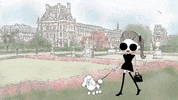 #paris #beauty #makeup #cosmetics GIF by Lucie + Pompette
