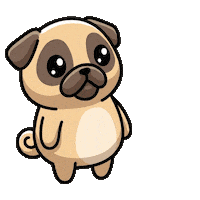 Valentines Day Love Sticker by Pugs