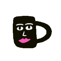 Cup Of Coffee Sticker by Please Enjoy This!