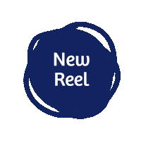 E Reel Sticker by @nienkevletter
