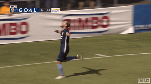 soccer celebration GIF by USL