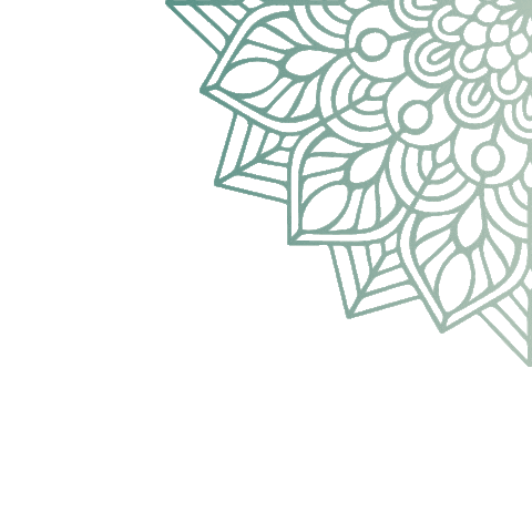 Mandala Om Sticker by Mujer In Time