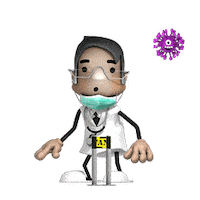 Corona Virus Sticker by medatixx