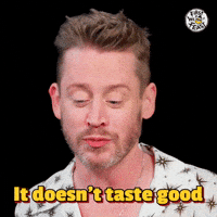 Tastes Bad Macaulay Culkin GIF by First We Feast