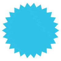 Star Circle Sticker by Glass Staircase