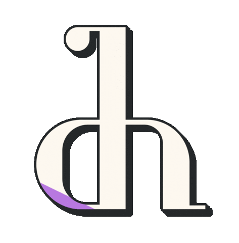 halftones logo giphystrobetesting rainbow retro Sticker