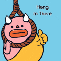 Hang In There Art GIF by Monkiddo