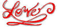 Amour Love Red Sticker
