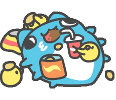 Cat Sticker by Capoo