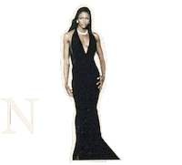 Naomi Campbell Sticker by Celia Kritharioti