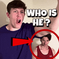 Who Is He GIF