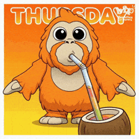 Cartoon Character Drinking GIF by Buddies for Paws