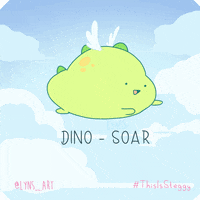 thisissteggy dinosaur dino chonky stegosaurus GIF