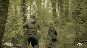 Run Hug GIF by Un si grand soleil