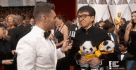 jackie chan oscar awards 2017 GIF by E!