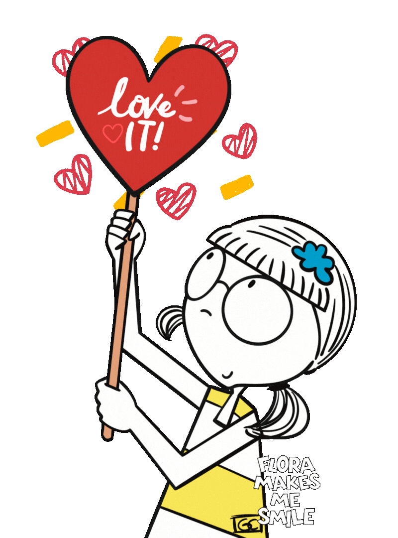 Love It Smile Sticker