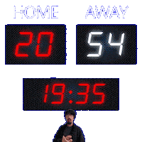 54 Away Sticker