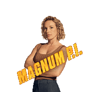 Magnum Pi Higgins Sticker by NBC