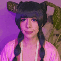 Cosplay Hello GIF
