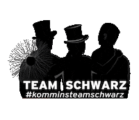 Kits Glücksbringer Sticker by Komm ins Team Schwarz