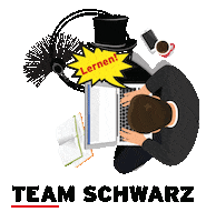 Kits Glücksbringer Sticker by Komm ins Team Schwarz