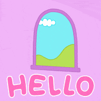 Good Morning Hello GIF by DINOSALLY