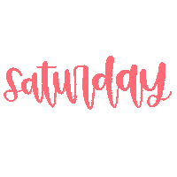 Days Of The Week Lettering Sticker