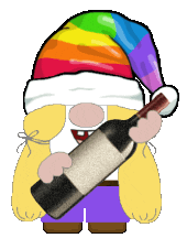 Christmas Gnome Sticker