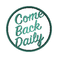 3D Spinning Sticker by Come Back Daily
