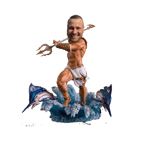 Gym Fish Sticker by Dr. Sindsen