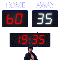 35 Away Sticker