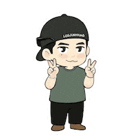 Peace Leejunyoung Sticker