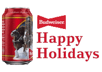 Christmas Beer Sticker by Budweiser