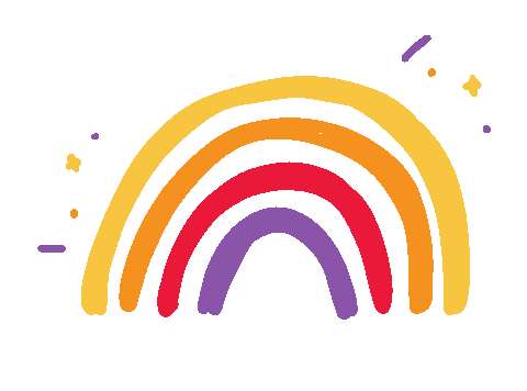 Rainbow Colors Sticker by BichoCanasto