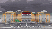 crowd mob GIF by South Park 
