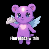 Peace Meditate GIF by MishaHeartseer
