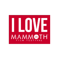 I Love California Sticker by Mammoth Film Festival