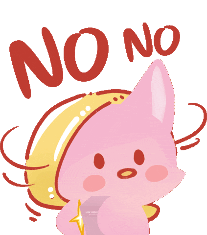 Nono No Sticker by Fox Fairies Malaysia